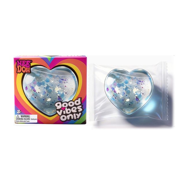 Glitter Heart Squish (Good Vibes) โ photo 3