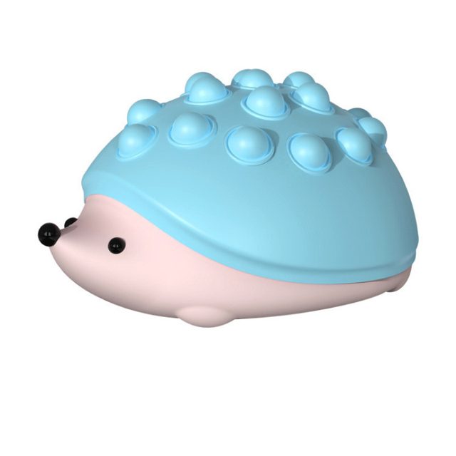 Push-Pop Hedgehog Squishy (Blue)