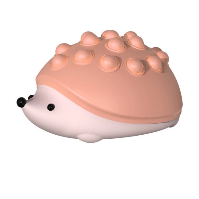 Push-Pop Hedgehog Squishy (Peach)