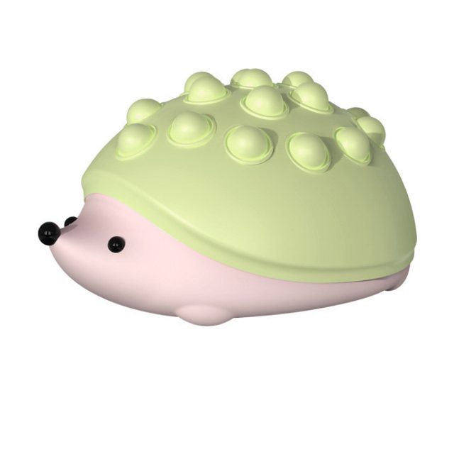Push-Pop Hedgehog Squishy (Lime)