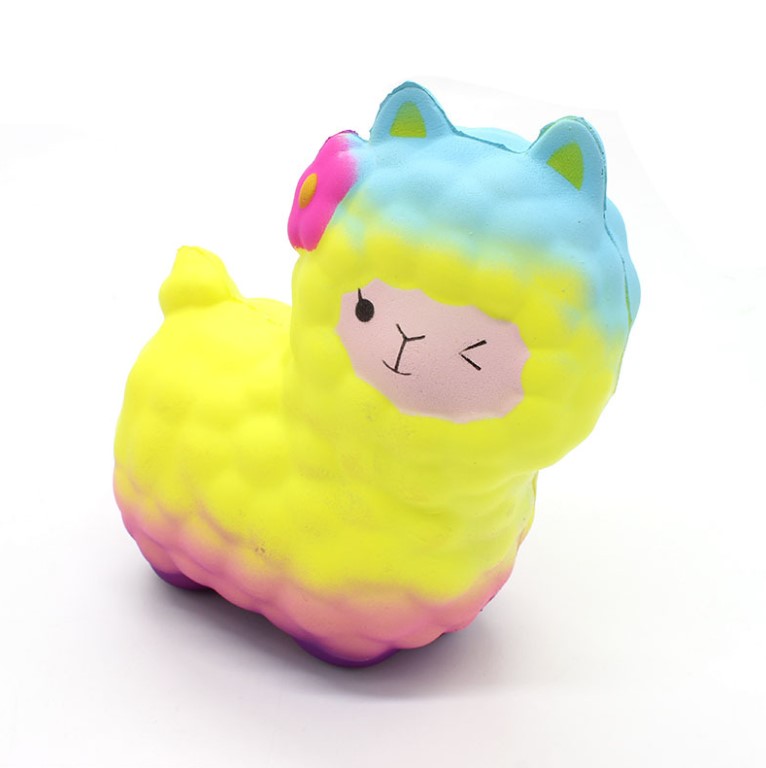 Rainbow Alpaca Squishy — photo 2