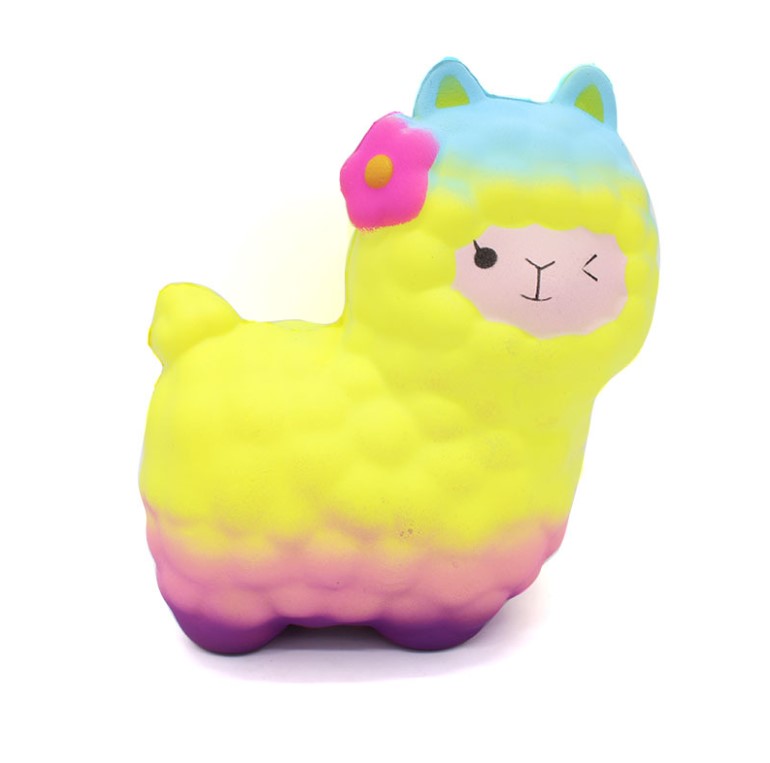 Rainbow Alpaca Squishy — photo 3