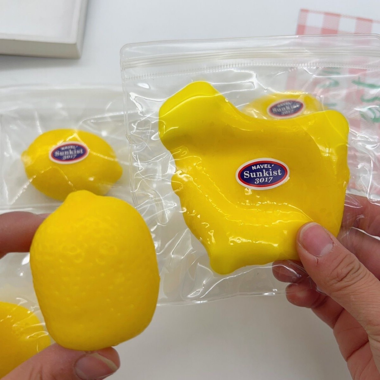 Sunkist Lemon Squeeze Squishy