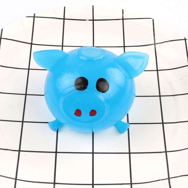 Sticky Splat Piggy (Blue)