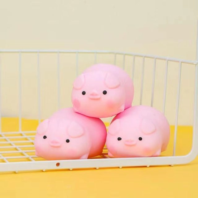 Chubby Pink Piggy Mochi