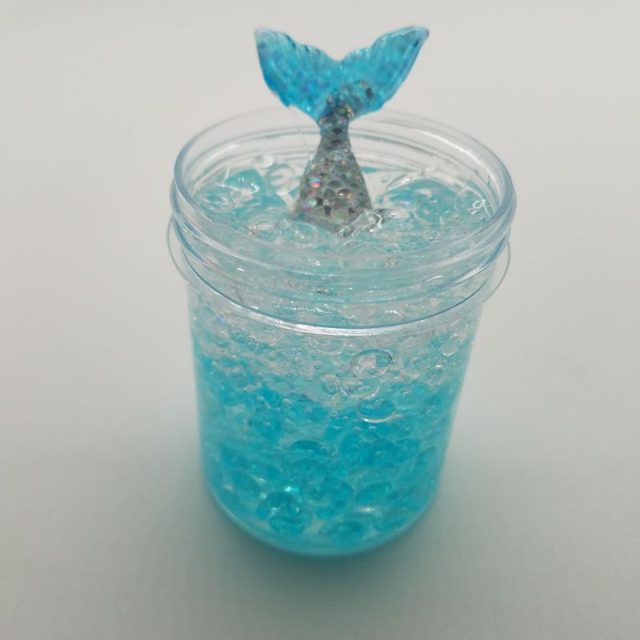 Mermaid Tail Fishbowl Bead Slime