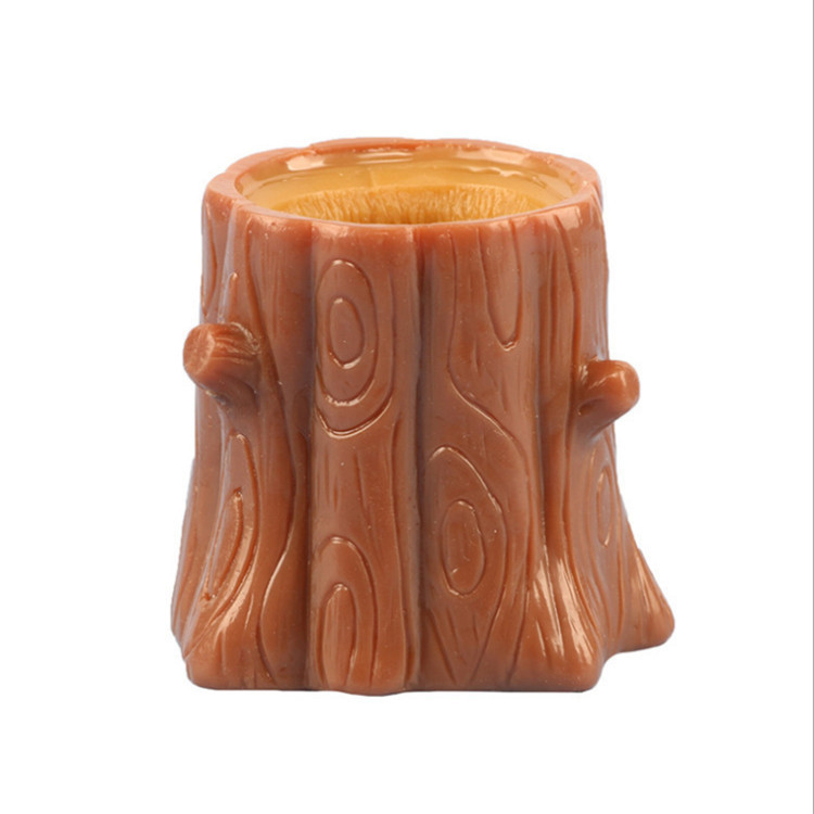 Pop-Up Squirrel Tree Stump Toy