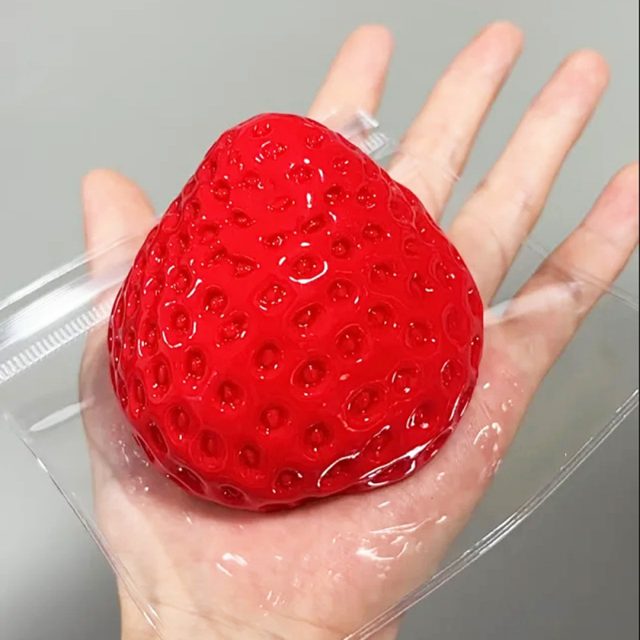 Giant Squishy Strawberry