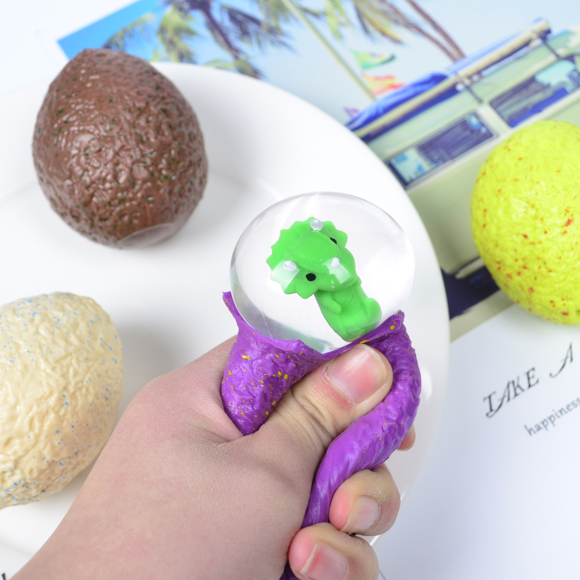 Dino Egg Squeeze Ball โ photo 3
