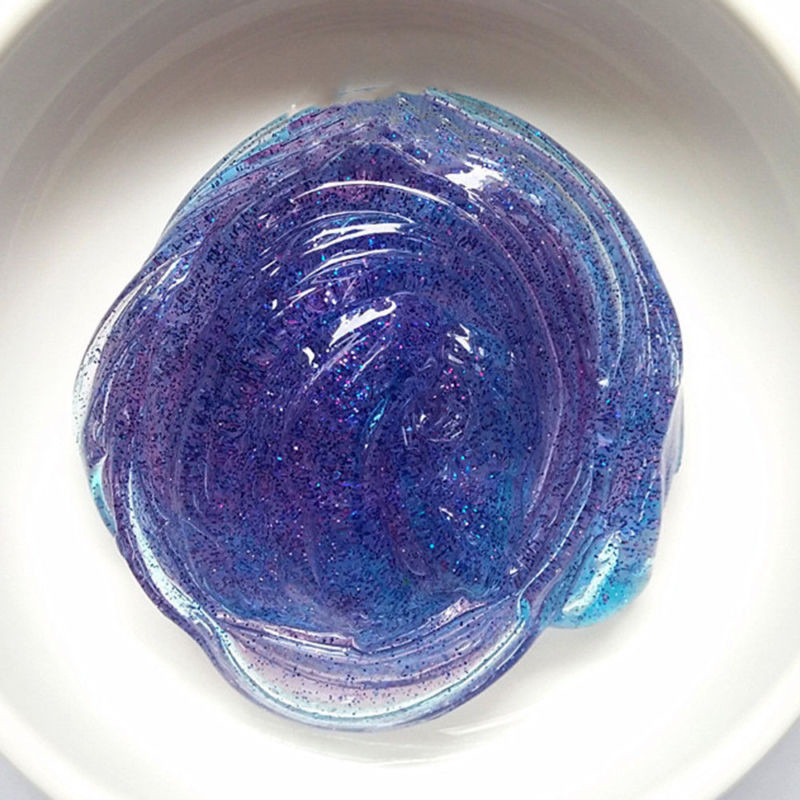 Galaxy Glitter Crystal Slime
