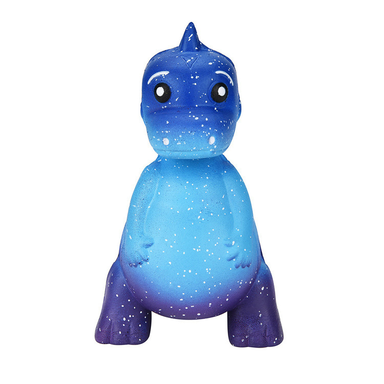 Starry Galaxy Dino Squishy