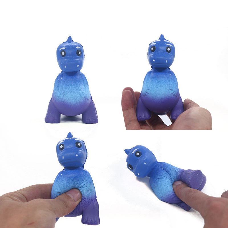 Starry Galaxy Dino Squishy — photo 2