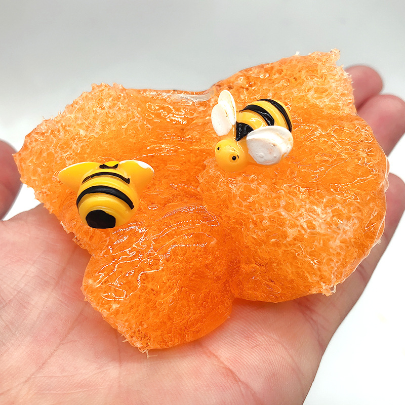 Buzzy Bee Crunchy Clear Slime — photo 2