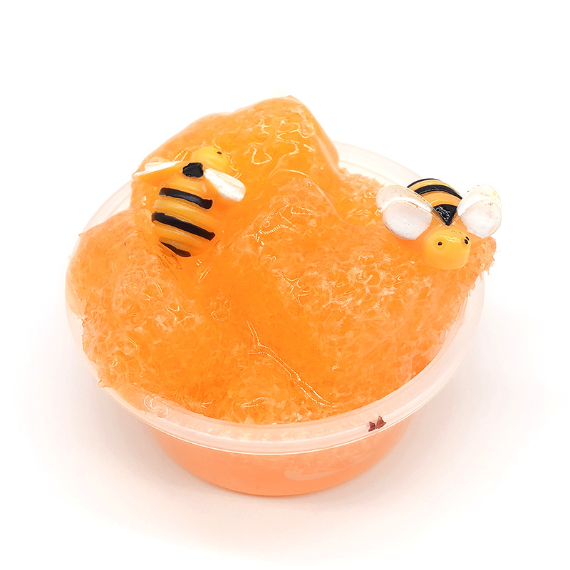 Buzzy Bee Crunchy Clear Slime — photo 3