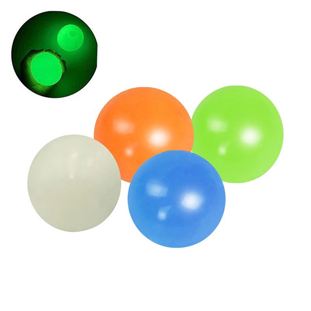 Glow-in-the-Dark Sticky Splat Ball โ photo 2