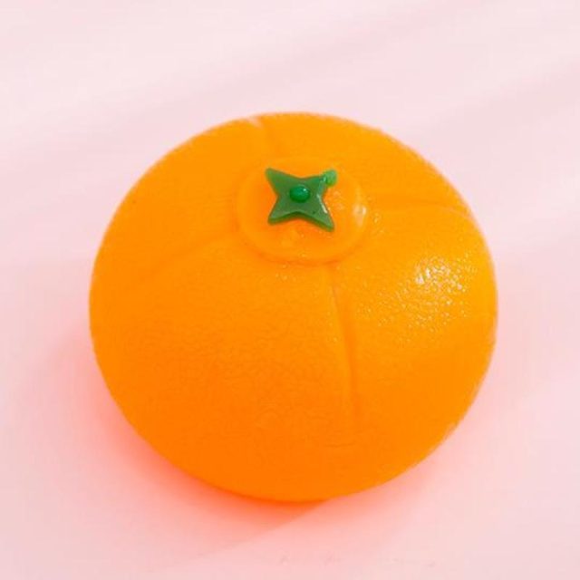 Squishy Orange Squeeze Ball