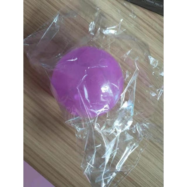 Squishy Orange Gel Ball — photo 5