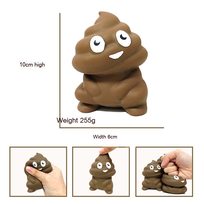 Cheeky Poop Emoji Squishy — photo 2