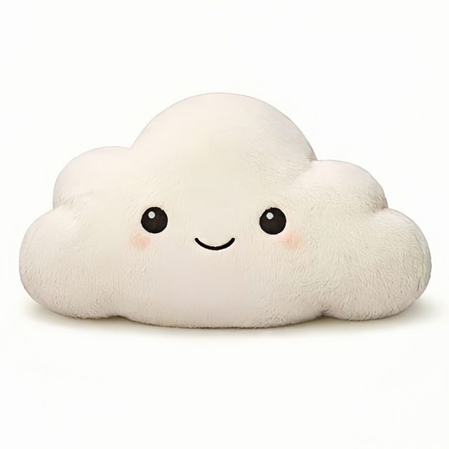 Happy Little Cloud Pillow Plush