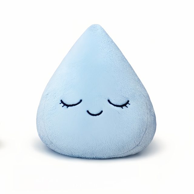 Sleepy Raindrop Pillow Plush