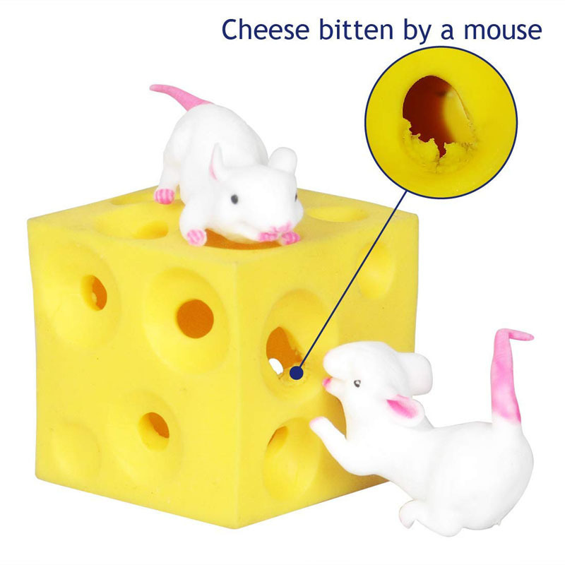 Hide-And-Squeak Mouse Cheese Block โ photo 4