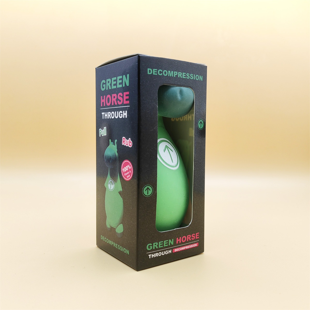 Stretchy Green Pony Squish Toy — photo 2