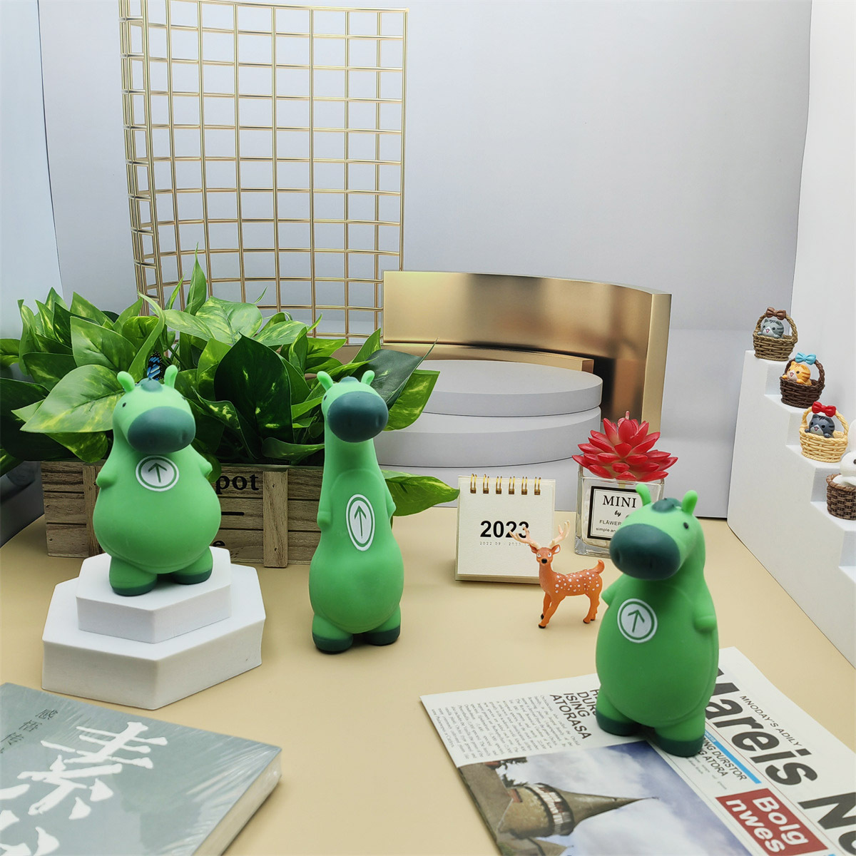 Stretchy Green Pony Squish Toy — photo 3