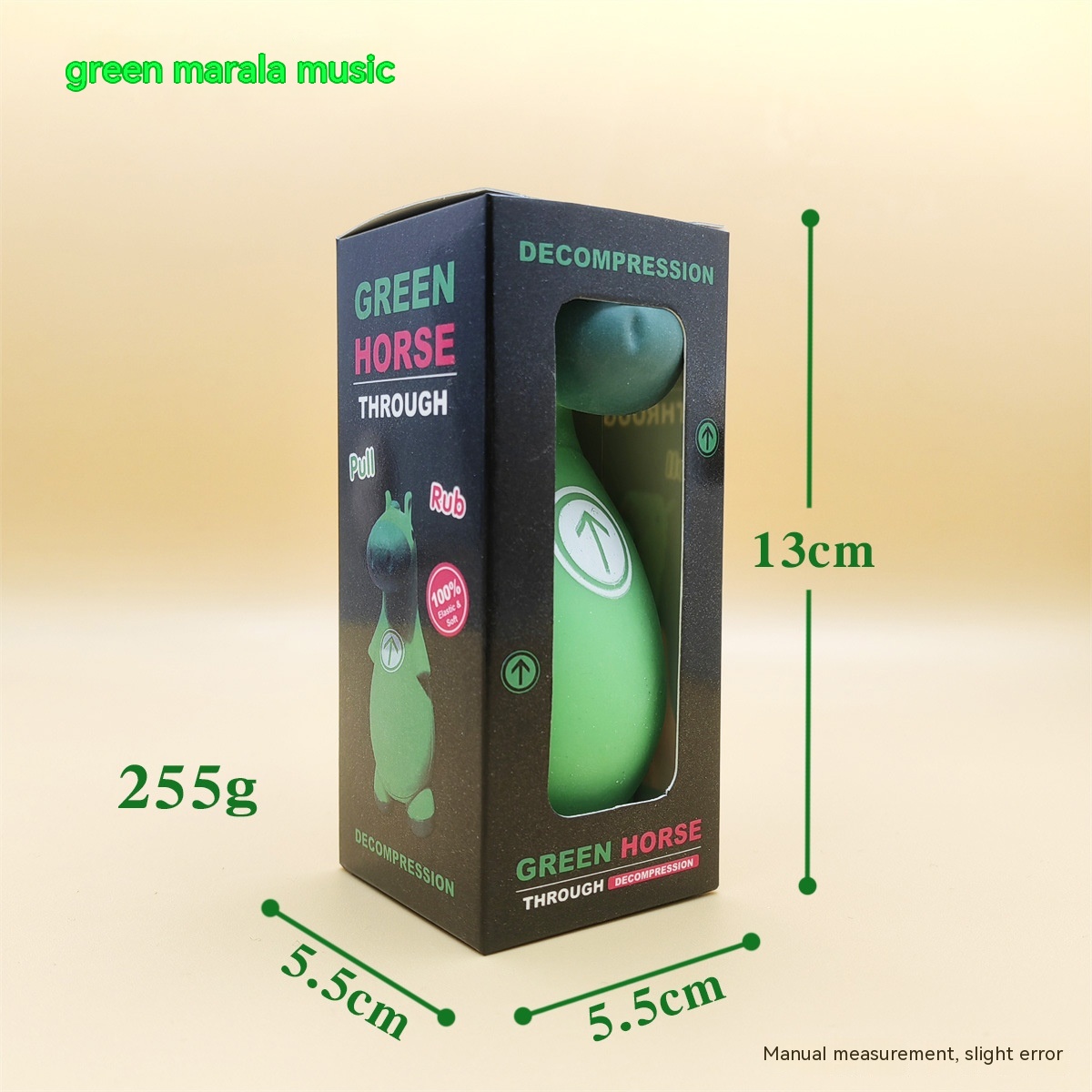 Stretchy Green Pony Squish Toy — photo 4