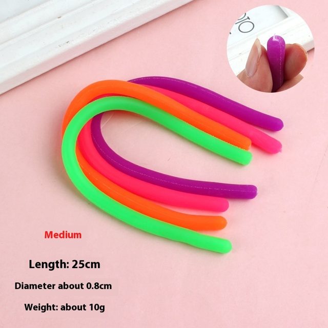 Stretchy Noodle Fidget Strings - Medium