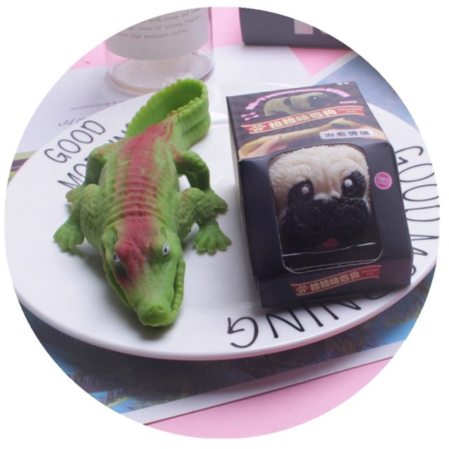 Stretchy Green Crocodile