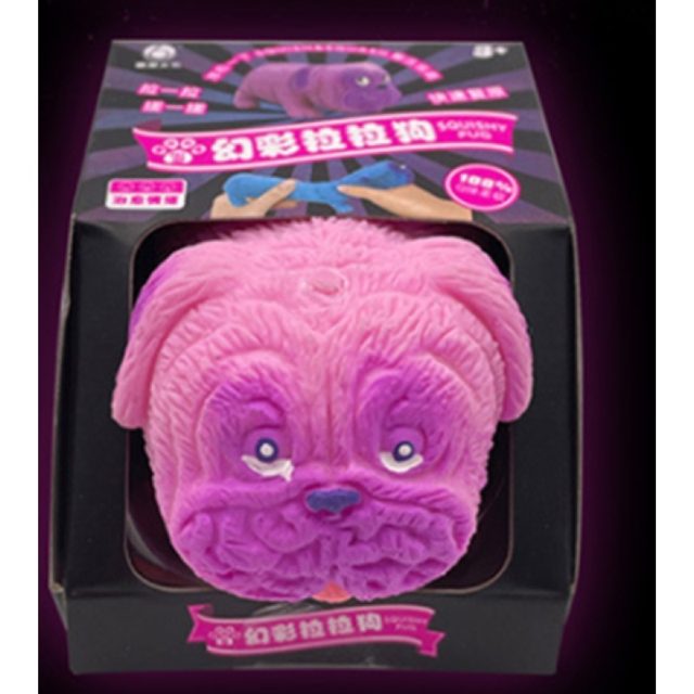 Galaxy Stretchy Pug - Pink