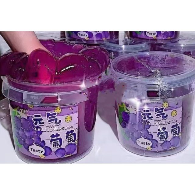 Grape Jelly Clear Slime