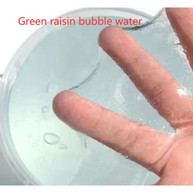 Green Grape Bubble Water Slime