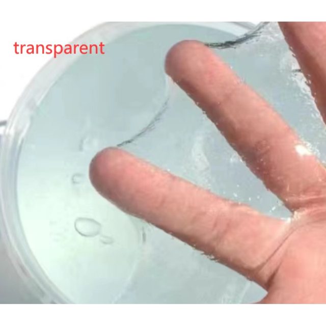 Crystal Clear Glass Slime — photo 2
