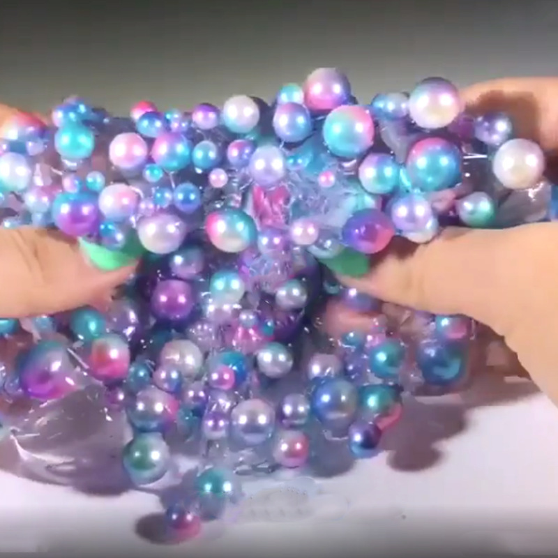 Pearl Fishbowl Crystal Slime