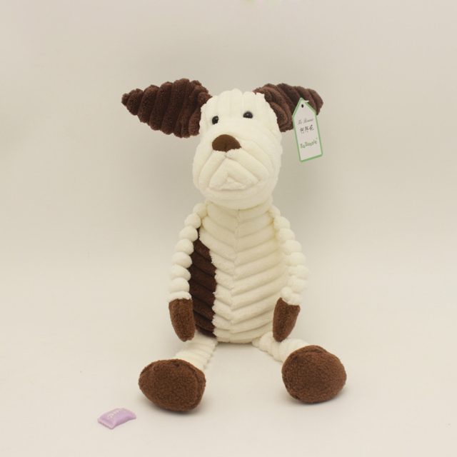 Ribbed Corduroy Puppy Plushie