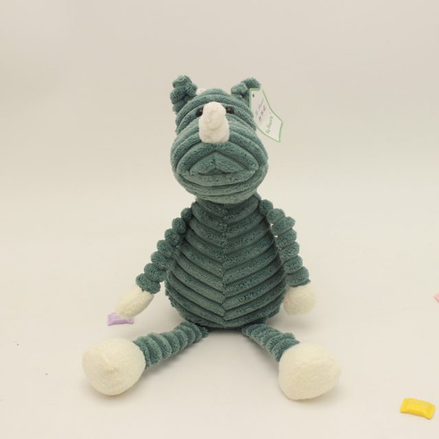 Corduroy Rhino Buddy Plush