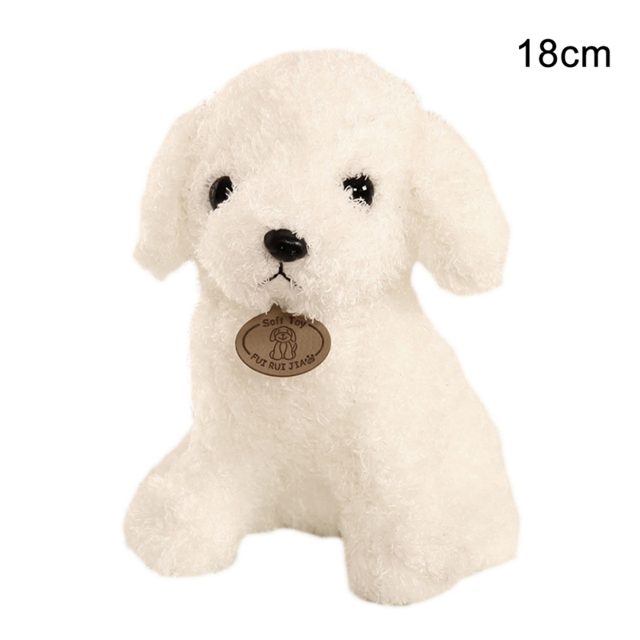Fluffy Brown Toy Poodle Puppy Plush — photo 4