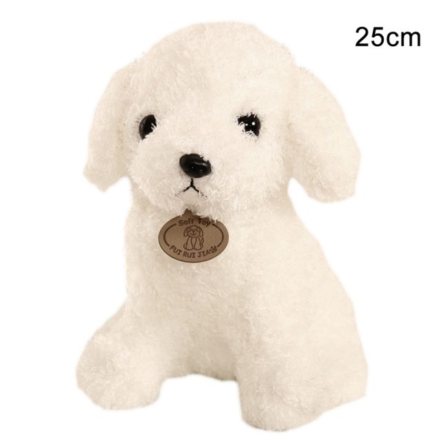 Fluffy Brown Toy Poodle Puppy Plush — photo 2