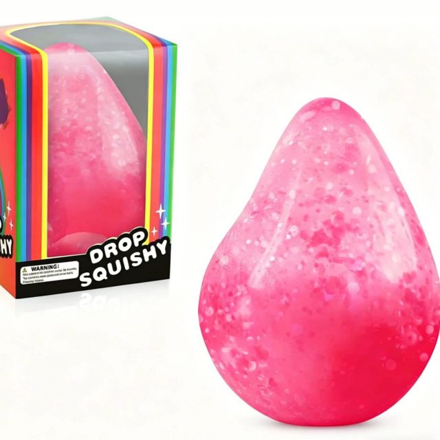 Blue Glitter Drop Squishy โ photo 2