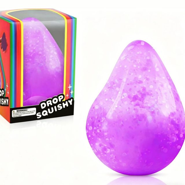 Blue Glitter Drop Squishy โ photo 3