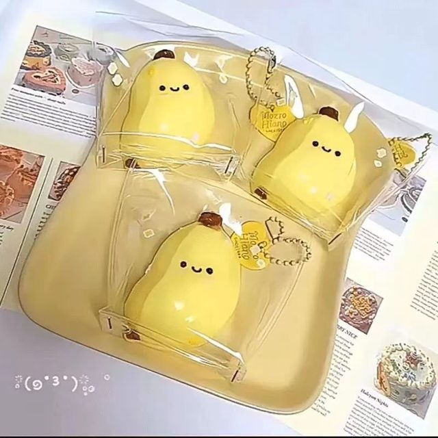 Chubby Yellow Banana Buddy Squishy