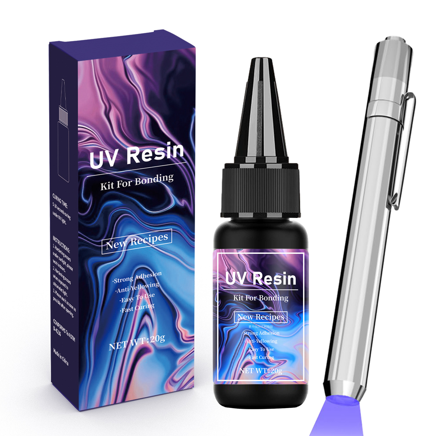 Universal Uv Glue Bonded Glass Toy