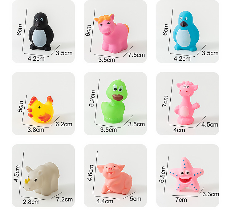 Vinyl Rubber Animal Yellow Duck Toy โ photo 5