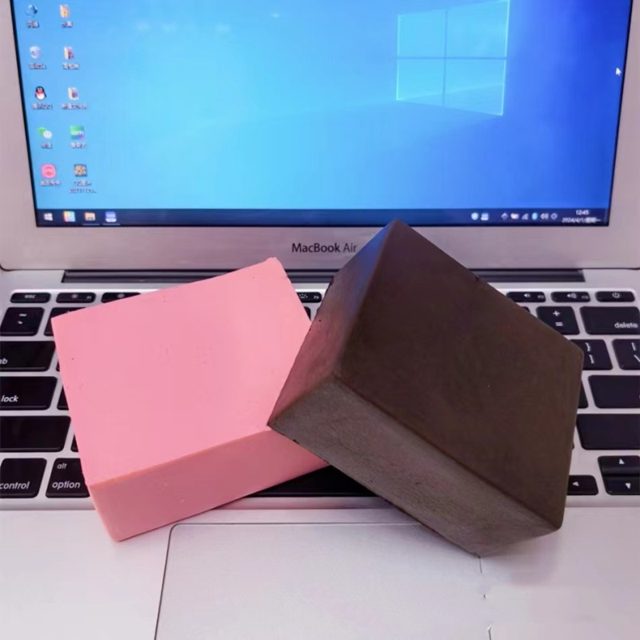 Pink Milk Brick Squishy