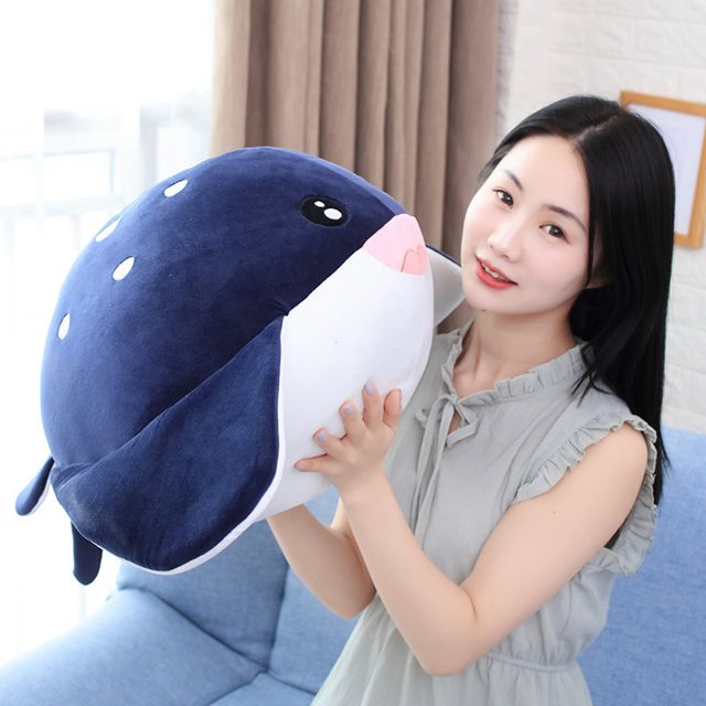 Sleepy Shark Hug Pillow Plush — photo 3