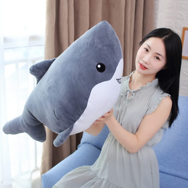 Sleepy Shark Hug Pillow Plush — photo 4