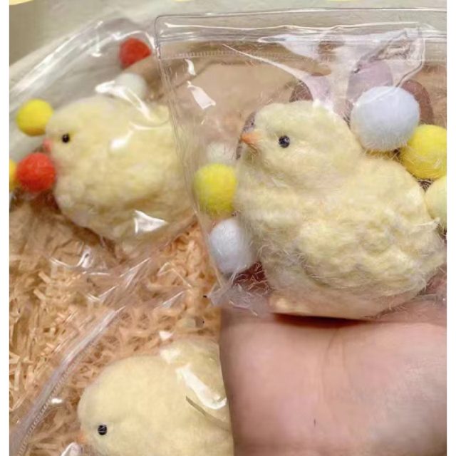 Fuzzy Easter Chick Plush