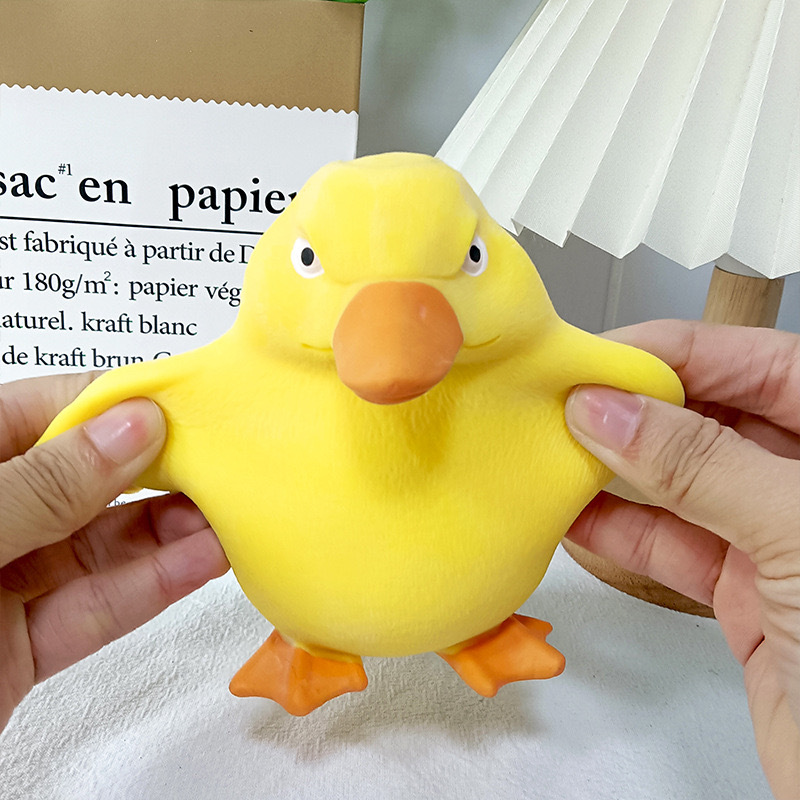 Yellow Duck Squeeze Toy — photo 3