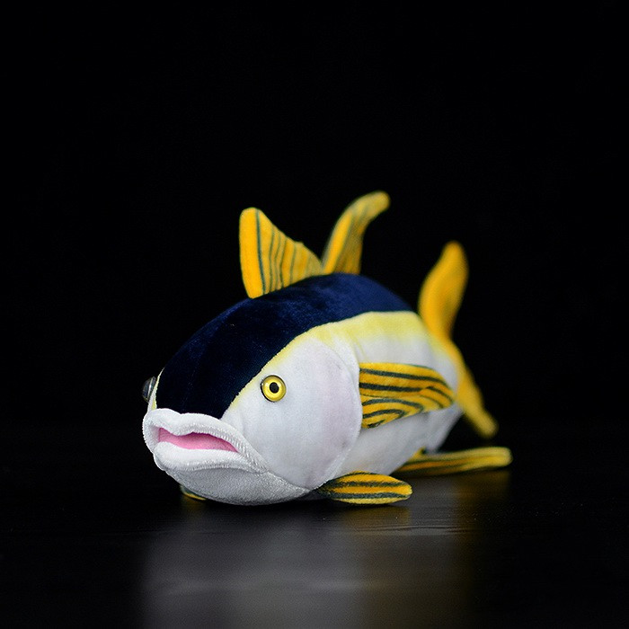 Realistic Yellowfin Tuna Plush